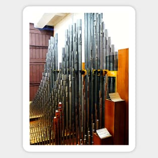 Pipe Organ Pipes Sticker